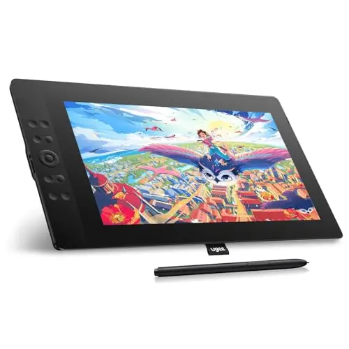UGEE 15.4 inch drawing tablet with screen and stylus