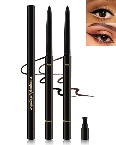Lestpola Gel Eyeliner Pencil for Older Women with Sensitive Eyes