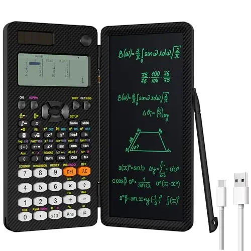 NEWYES scientific calculator with writing tablet and pen