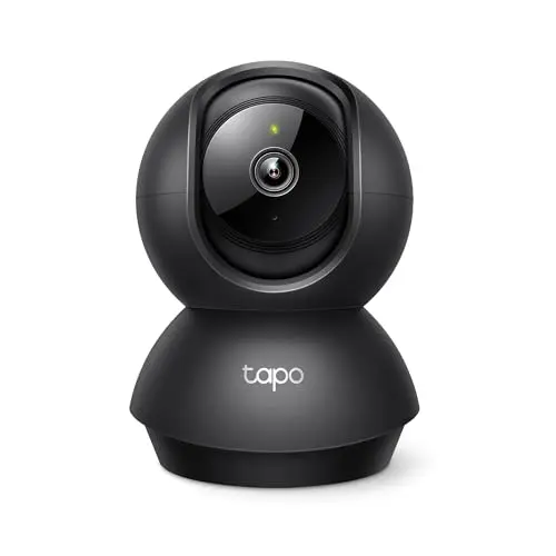 Tapo C201 indoor pan/tilt security camera with 1080p resolution and night vision