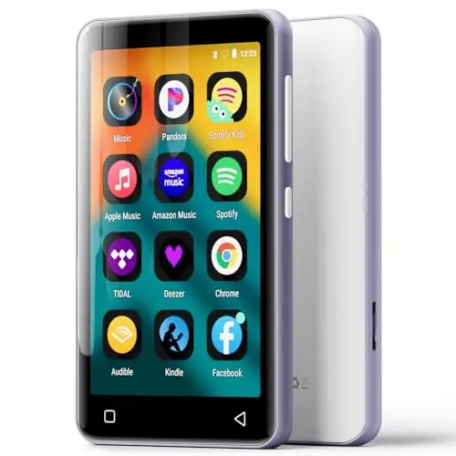 Innioasis 80GB MP3 player with parental controls for children