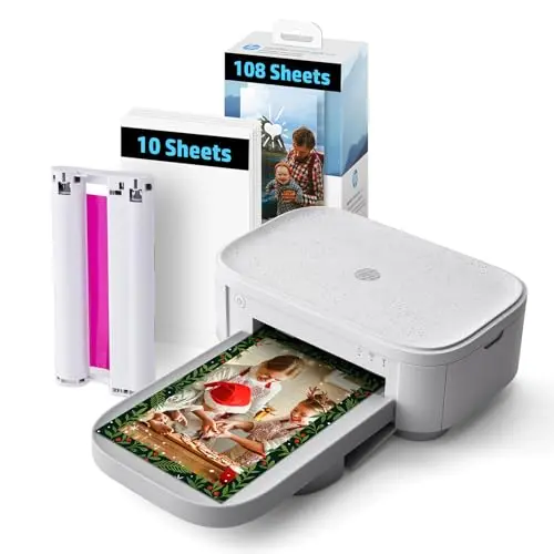 HP Sprocket Studio Plus 4x6 instant photo printer with editing app
