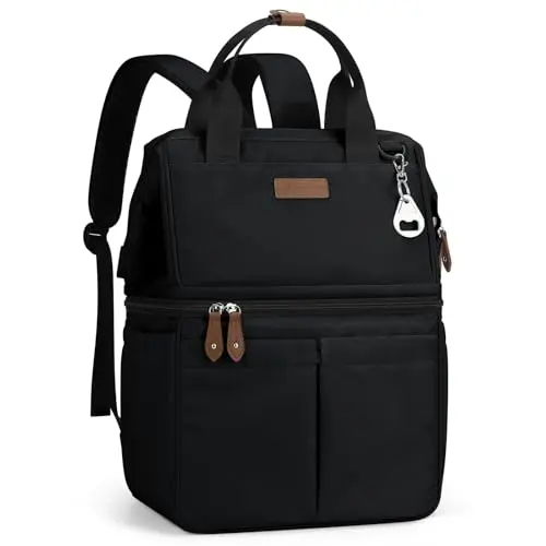 MAELSTROM double-deck cooler backpack with hot-cold separation