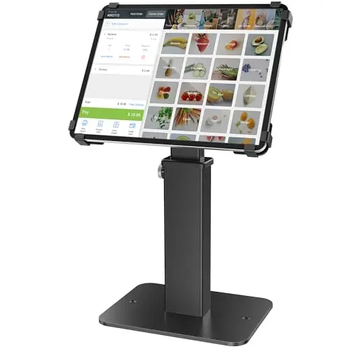 AboveTEK anti-theft iPad stand with locking mechanism