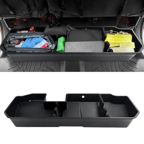 MAXDOM ABS under seat storage box with adjustable dividers