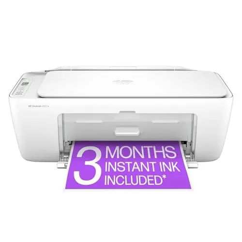 HP DeskJet 2827e wireless all-in-one color inkjet compact printer