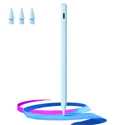 Hastraith stylus pen in blue with Type-C charging