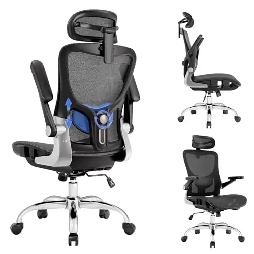 MARRAP ergonomic office chair with mesh seat and 3D armrests