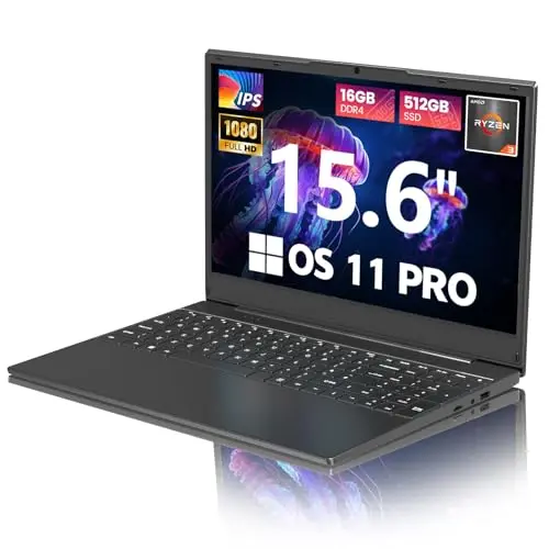 Azeyou laptop with FHD display and 16GB RAM for photo editing