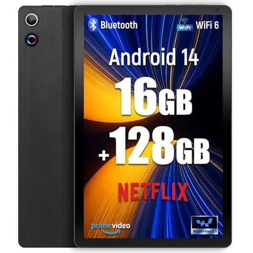 FEARWIKY tablet showing bright display