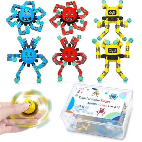 Dr.Kbder travel fidget spinners with storage case