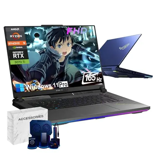 ASUS ROG Strix G16 gaming laptop with advanced cooling system